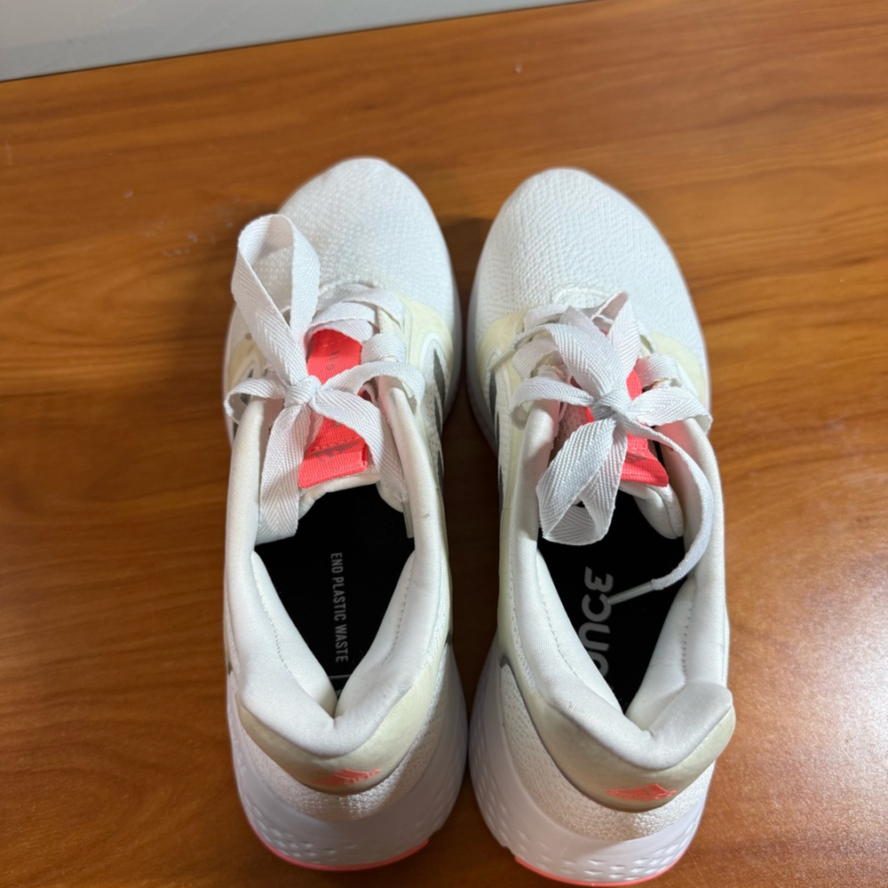 Adidas Edge Lux 5 Running Shoe Women's Sneaker White Athletic W8.5 - Picture 6 of 8
